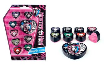 Monster High pečiatky sada