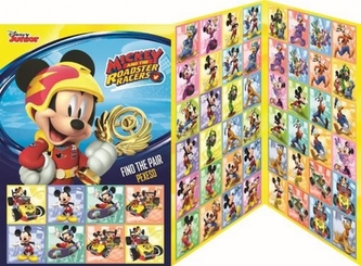 Pexeso Mickey a závodníci