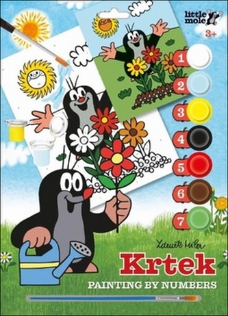 Malování podle čísel Krtek