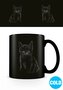 Proměňovací keramický hrnek Spiral: Bat Cat (objem 315 ml)
