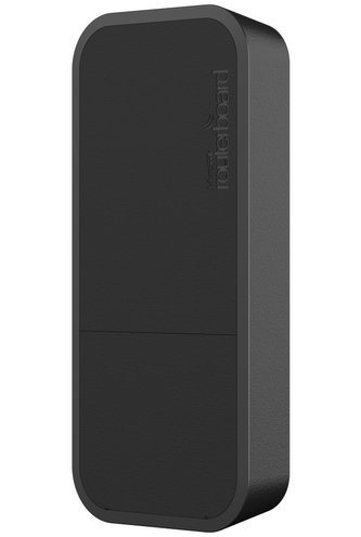 MikroTik RouterBOARD RBwAP2nD-BE Access point, venkovní, ROS L4, 1xLAN, 2.4Ghz 802.11b/g/n, černý, napájecí adaptér