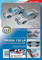 Škoda 130 LR/papierový model
