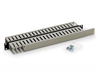 Vyvazovací panel Triton 19\" 1U oboustranná plastová lišta