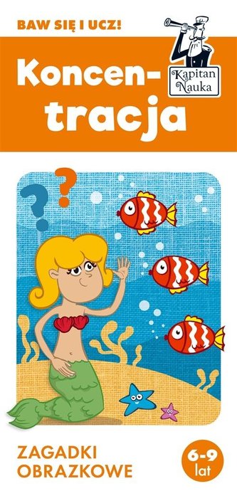 Koncentracja Zagadki obrazkowe Kapitan Nauka