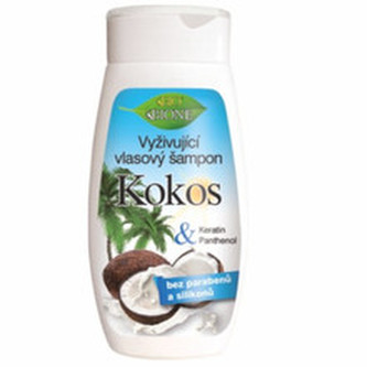 Bione Cosmetics Vyživující vlasový šampon Kokos 260 ml woman