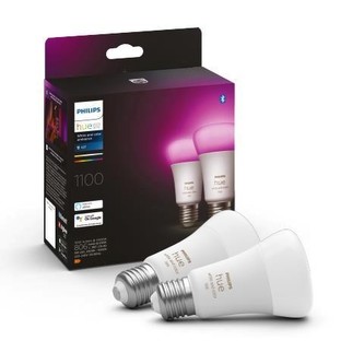 Hue Bluetooth 2x žárovka LED E27 A60 9W 1100lm 2000-6500K RGB