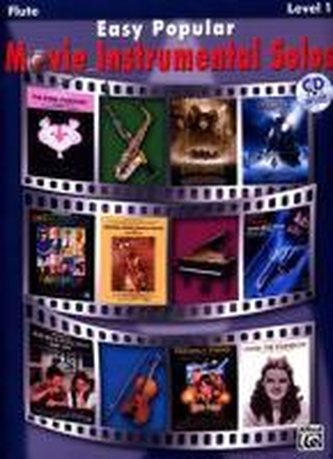 Easy Popular Movie Instrumental Solos: Flute, Book & CD