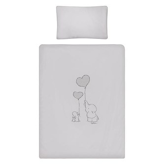 6-dílné ložní povlečení Belisima Amigo 90/120 šedé