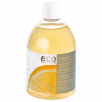 Eco Cosmetics Tekuté mýdlo s vůní citrónu BIO (náplň 500 ml) - pro mytí rukou i celého těla