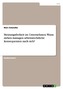 Meinungsfreiheit im Unternehmen. Wann ziehen Aussagen arbeitsrechtliche Konsequenzen nach sich?