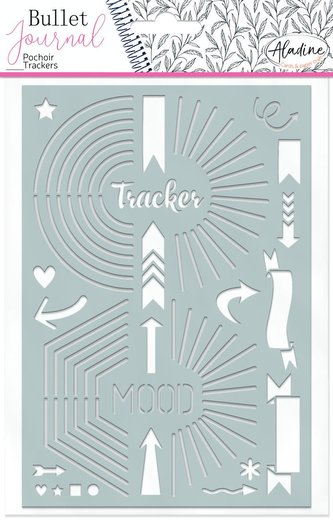 Šablona Aladine Bullet Journal - Sledovače 19 x 13 cm