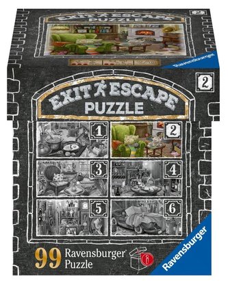 Ravensburger Puzzle Exit - Obývacia izba 99 dielikov
