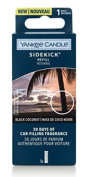 YANKEE CANDLE Sidekick Black Coconut - vôňa do auta náhradná náplň