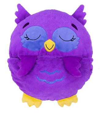 Happy Nappers Spacáčik Zaspávačik Fialová sova Chestnut
