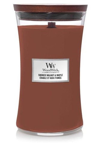 WoodWick Smoked Walnut & Maple sviečka váza 609g WoodWick Smoked Walnut & Maple sviečka váza 609g
