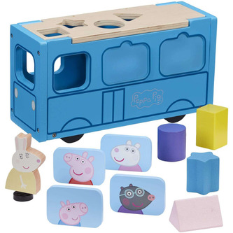 Dřevěný školní autobus Prasátko Peppa