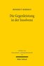 Die Gegenleistung in der Insolvenz