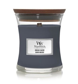 WoodWick Indigo Suede sviečka váza 85g WoodWick Indigo Suede sviečka váza 85g