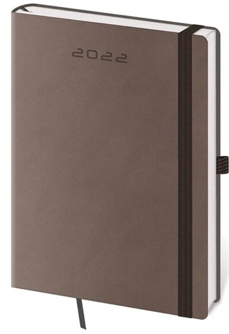 Diář 2022 Flexies - tmavě šedý, týdenní,