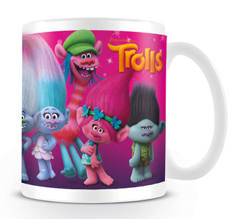 Keramický hrnek Trollové: Characters (objem 315 ml) bílý