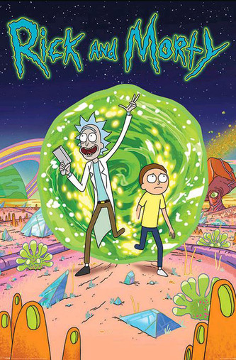 Plakát Rick and Morty: Portal (61 x 91,5 cm)