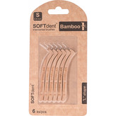 SOFTdent BAMBOO mezizubní kartáček L 0,5 mm - 6 ks