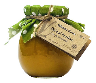 Nikoleta-Maria Pečené broskve na pomerančích 250 g