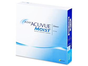 Johnson&Johnson Acuvue Moist 1-DAY 90 čoček -8,00