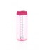 LES ARTISTES Cestovní láhev 500 ml Transparent Pink