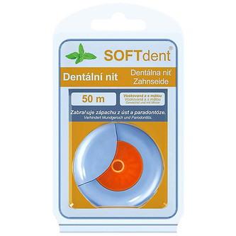 SOFTdent Dentální niť 50 m - MINT