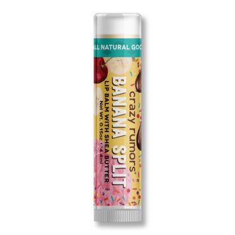 Crazy Rumors Balzám na rty Banana Split (Lip Balm) 4,4 ml woman
