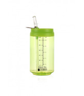 LES ARTISTES Cestovní láhev 330 ml Transparent Green