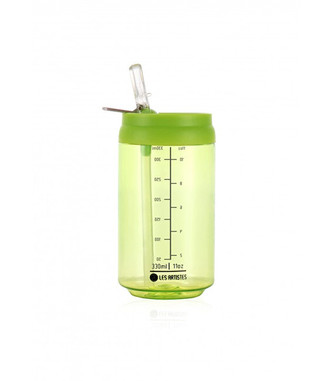 LES ARTISTES Cestovní láhev 330 ml Transparent Green