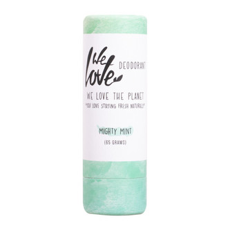 We Love the Planet Přírodní tuhý deodorant \"Mighty Mint\" 65 g