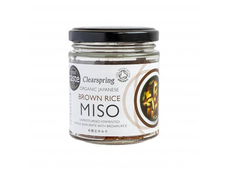 Clearspring Genmai Miso pasta z hnedej ryže (nepasterizovaná) BIO 150 g