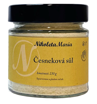 Nikoleta-Maria Česneková sůl 230 g