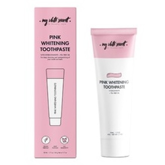 My White Secret Remineralizující zubní pasta pro citlivé zuby s hydroxyapatitem (Pink Whitening Toothpaste) 50 ml woman