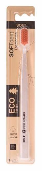SOFTdent ECO zubní kartáček soft 1 ks