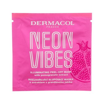 Dermacol Neon Vibes Pleťová maska Illuminating Peel-Off Mask 8 ml pro ženy