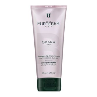 René Furterer Tónovací šampon pro šedivé a bílé vlasy Okara Silver (Toning Shampoo) Objem 200 ml woman