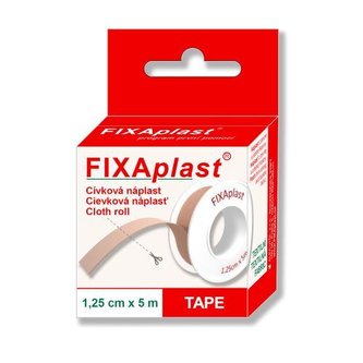 FIXAplast Náplast FIXAPLAST cívka 1,25cm x 5m