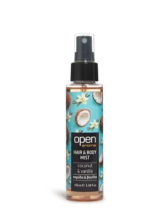 Open Vlasový a tělový sprej kokos & vanilka 100 ml