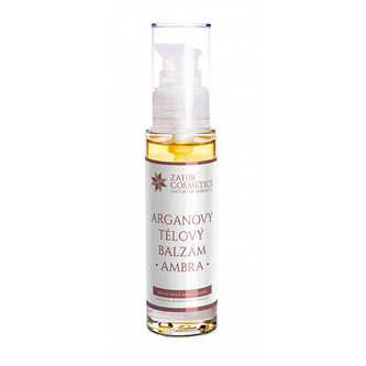 Zahir Cosmetics Arganový tělový balzám Ambra 50 ml
