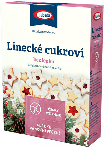 LABETA AS Linecké pečivo bez lepku 255 g