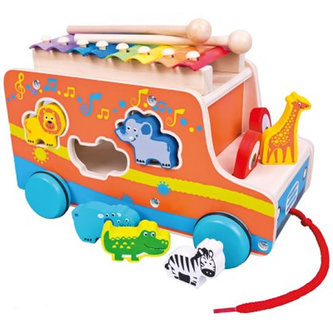 Auto vkádačka s xylofonem