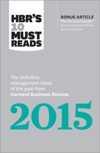 HBR's 10 Must Reads 2015