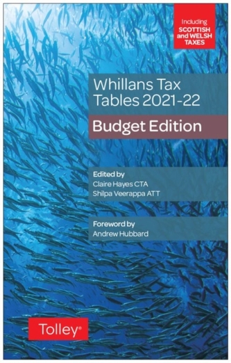 WHILLANS TAX TABLES 202122 BUDGET EDITIO