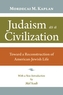Judaism as a Civilization