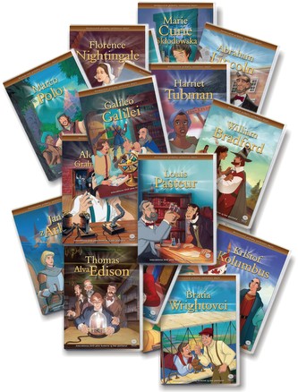 Animované príbehy velikánov dejín - Celá séria (20xDVD) Animované príbehy velikánov dejín - Celá séria (20xDVD)
