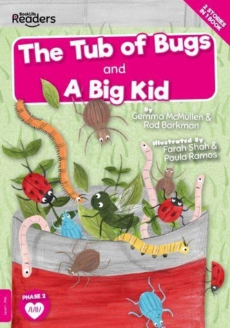 THE TUB OF BUGS AND A BIG KID